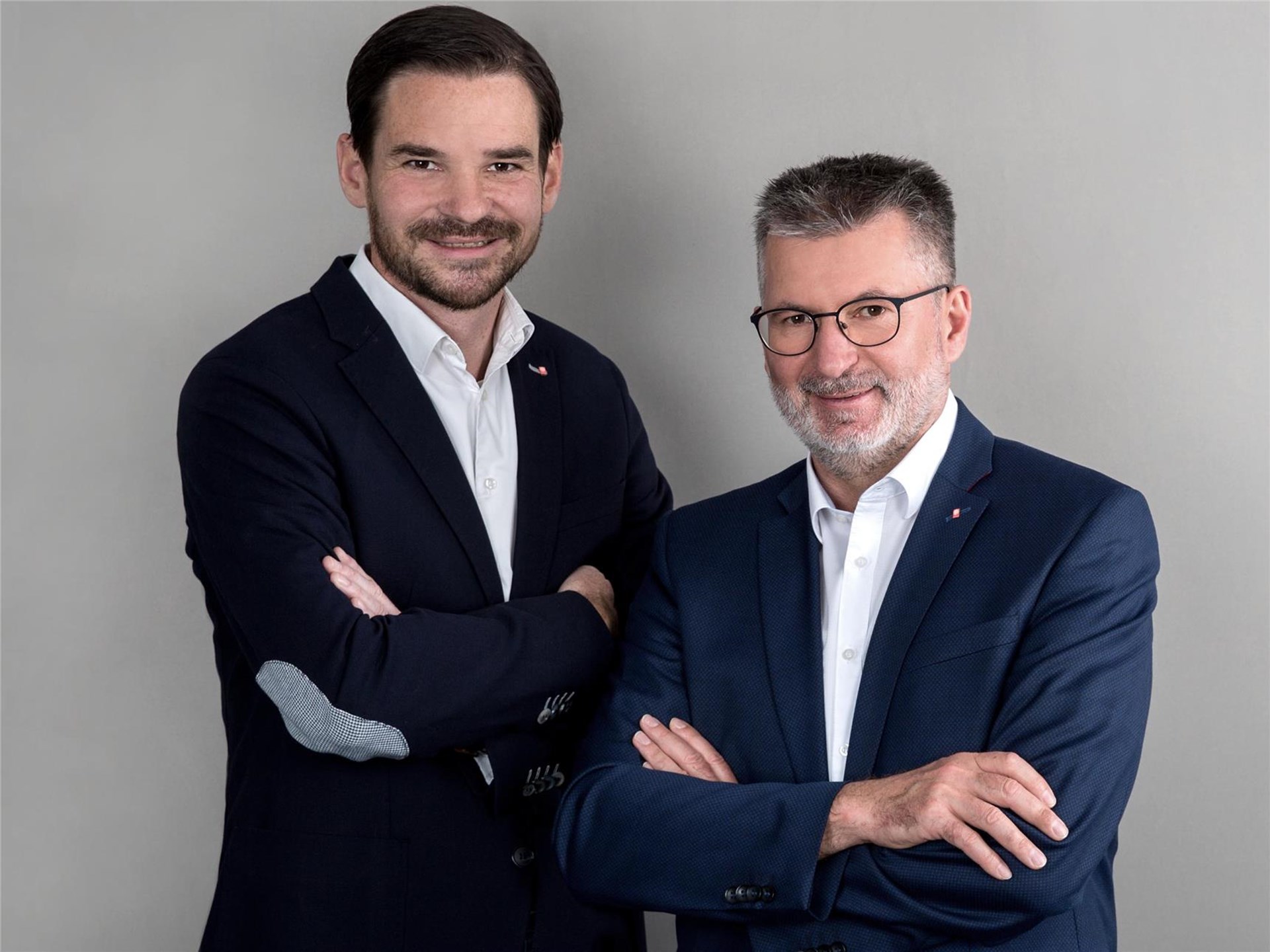 Vorstand: Andreas Steppberger (links) und Alfred Frank