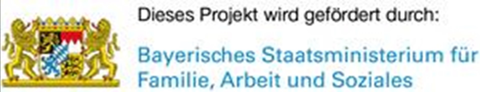 Logo Bayerisches Staatsministerium für Familie, Arbeit und Soziales